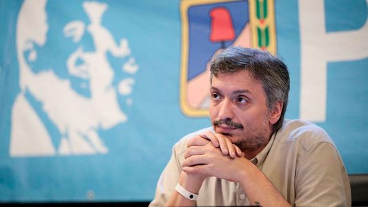 Máximo Kirchner le respondió a Manuel Adorni sobre la frase de Néstor