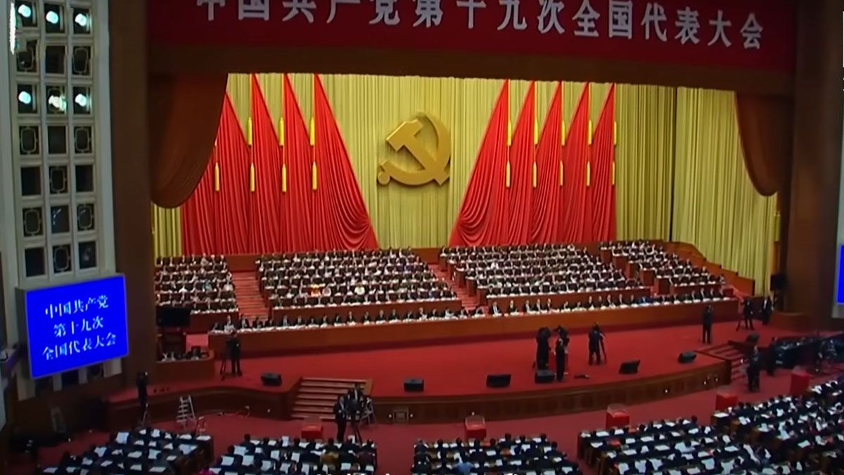 El XX congreso del PC chino, para ratificar el poder de Xi Jinping por 5 años más (Foto: Gentileza South China Morning Post)