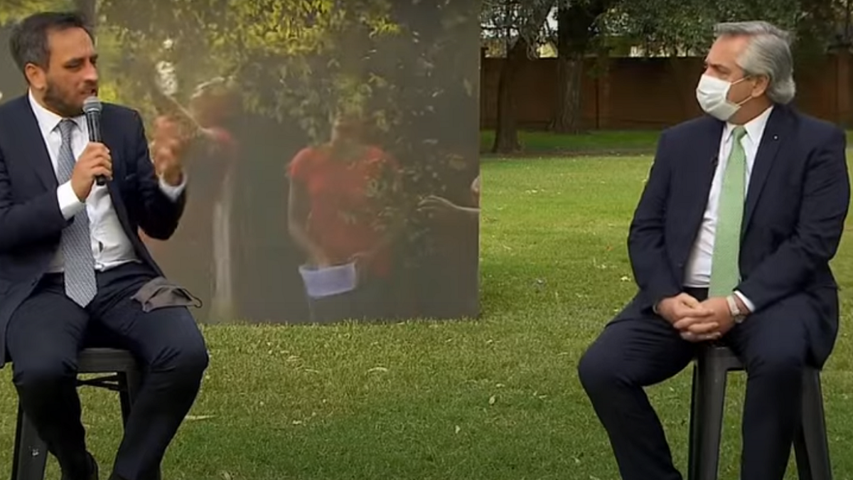 El presidente Alberto Fernández encabezó el acto por la promulgación de la Ley de Educación Ambiental en la Quinta de Olivos.