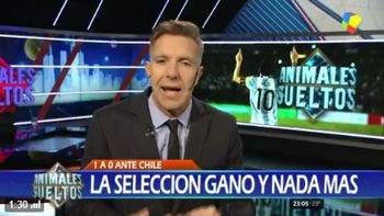 Alejandro Fantino durísimo con la actuación de Argentina frente a Chile