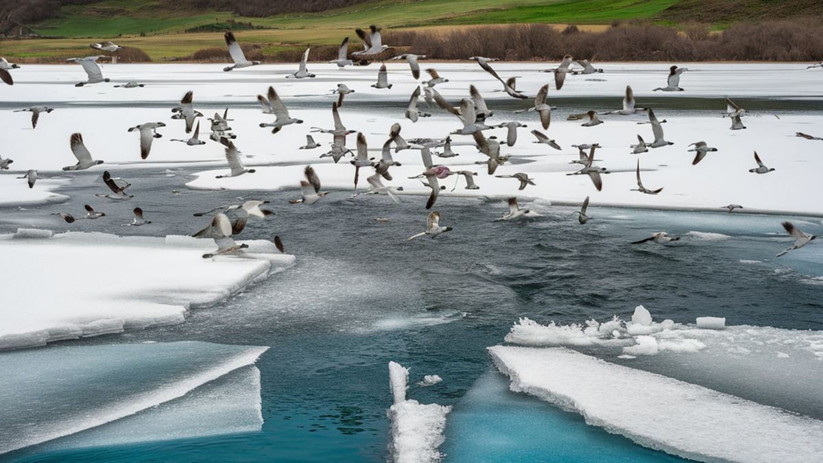 Un estudio reciente realizado en la Cordillera de los Andes revela que los glaciares se est&aacute;n derritiendo a un ritmo alarmante. (Foto: Ideogram)