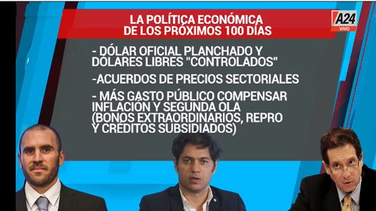 Exclusivo: cómo va a ser la política económica de los próximos 100 días