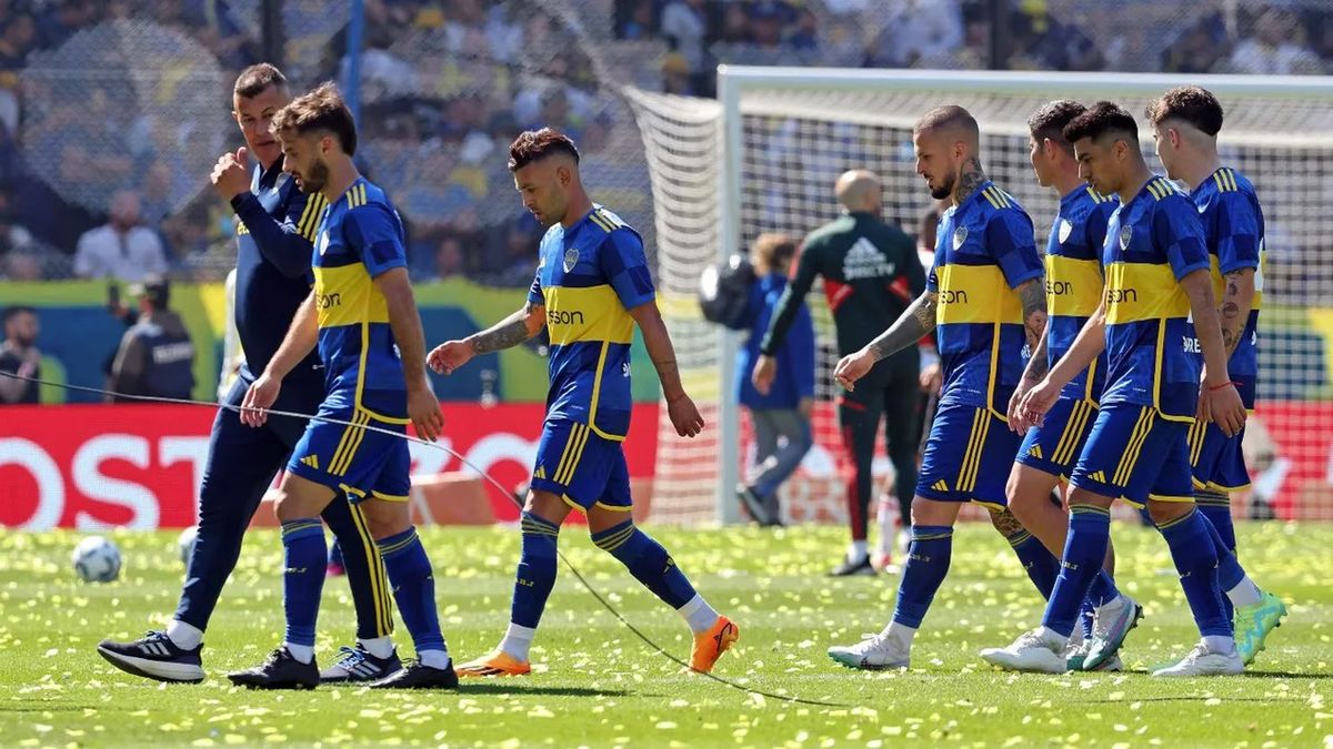 Boca cayó este domingo 2-0 ante River por la séptima fecha de la Copa de la Liga (Foto: Telam).