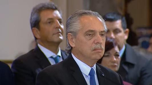 Sergio Massa participó del Tedeum con Alberto Fernández y asistirá al acto de Cristina Kirchner por el 25 de mayo