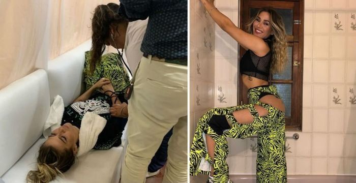 Jimena Barón y un susto en su presentación en Entre Ríos: Tuvo que ser asistida