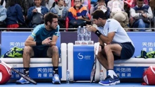 Mientras esperan su debut en singles, Del Potro y Mayer avanzan en dobles en el ATP 500 de Beijing