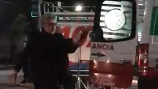 Juanse participó del operativo rescate tras el incendio en el edificio de Felipe Pettinato