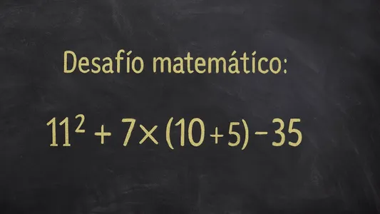 Desafío matemático: ¿en cuánto tiempo lo podés resolver?
