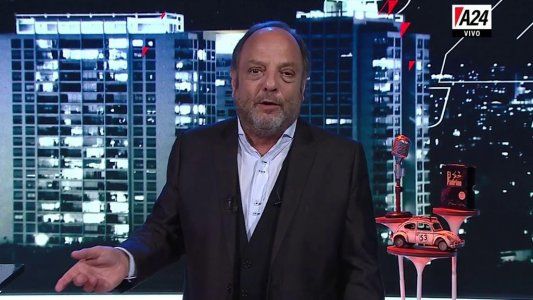 En su editorial, Baby Etchecopar le apuntó a Alberto Fernández y a Mauricio Macri por la discusión del traspaso del bastón presidencial