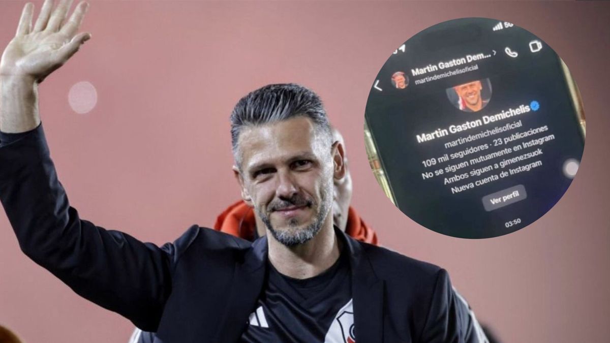 Filtran un chat íntimo de Martín Demichelis con una modelo tras su separación