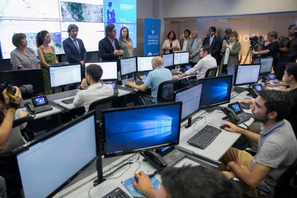 El ministerio de Justicia inauguró el Centro de monitoreo de tobilleras electrónicas para detención domiciliaria