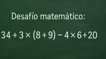 Desafío matemático: ¿qué resultado da esta cuenta?