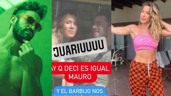 La reacción del Tucu López al ver las fotos con Jimena Barón: ¡Uy! Acá tomando un...