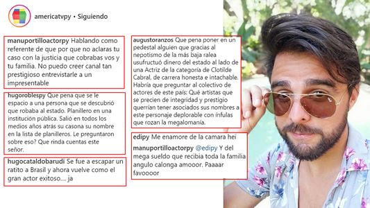 Entrevistan a Rorro Calonga y actores disparan: ¿Por qué no aclarás tu caso con la justicia?