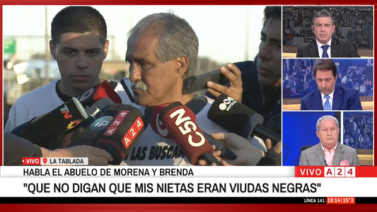 El pedido del abuelo de Brenda y Morena: Que no digan que mis nietas eran...