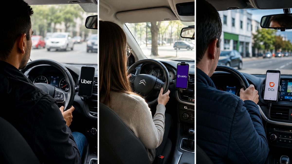 Choferes de Uber