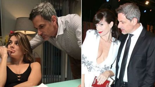 Rafael Ferro recreó su famosa foto mirándole los pechos a Griselda Siciliani