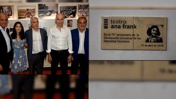 Se empezó a construir un teatro en homenaje a Ana Frank