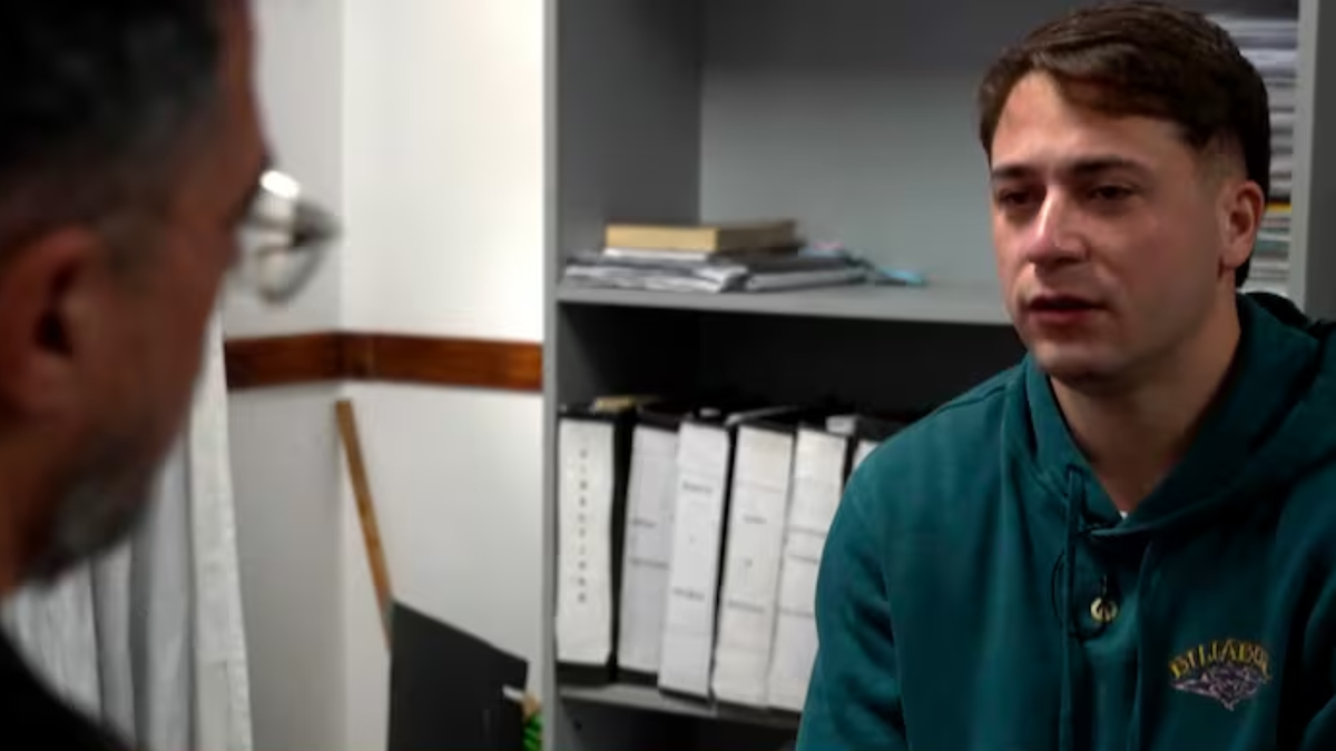 Máximo Thomsen reveló que estuvo de novio con una chica estando en la cárcel: cómo se conocieron. (Foto: captura)