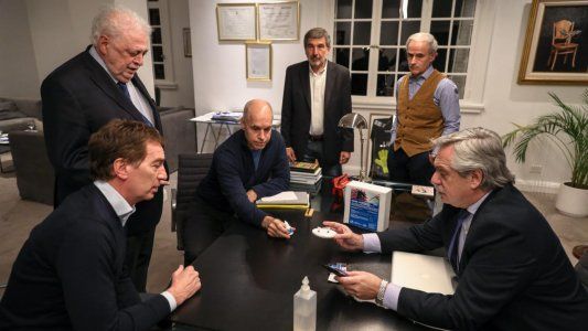 Sin distanciamiento: Larreta visitó a Alberto Fernández en Olivos y analizaron el cumplimiento de la cuarentena