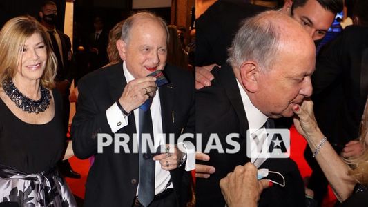 Chiche Gelblung tras el accidente que sufrió en los Martín Fierro de Cable: Había unos escalones terribles