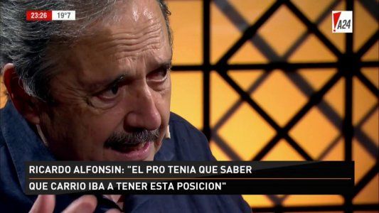 Alfonsín se sumó a las críticas por el protocolo: Si se bolsonariza la seguridad, vamos a agarrarnos la cabeza