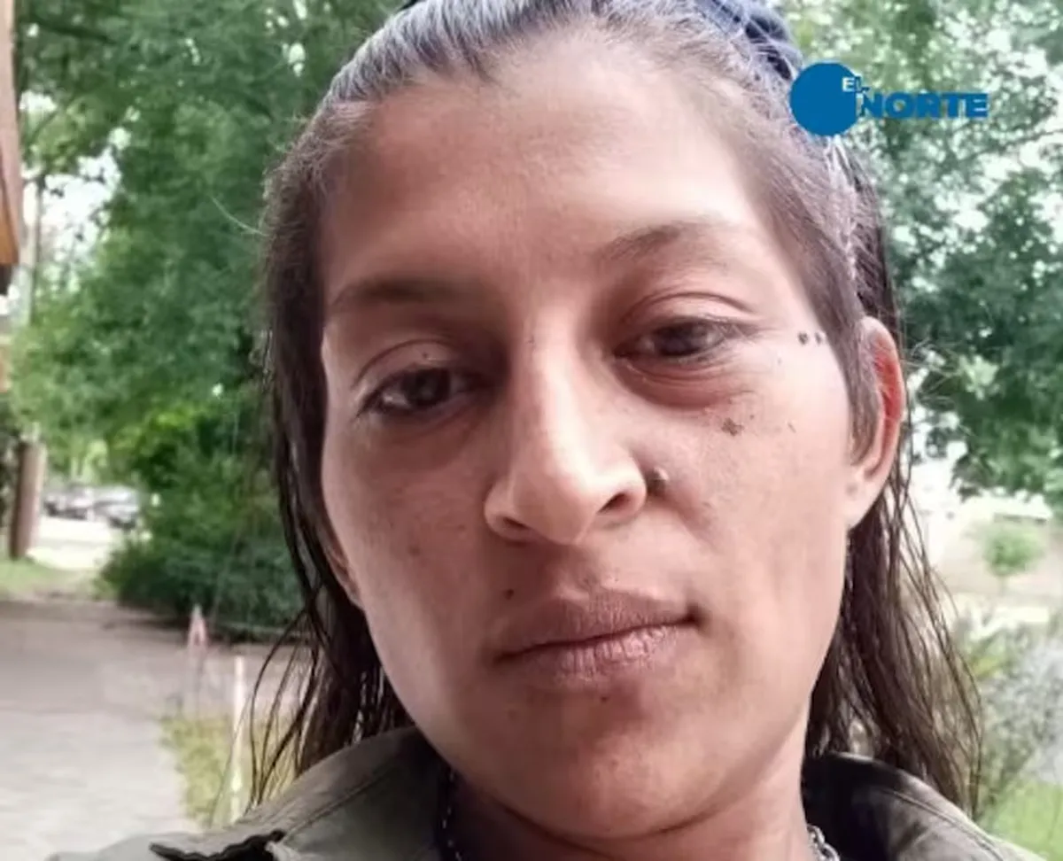 La Polic&iacute;a detuvo a Virginia Marlene Alviso, de 30 a&ntilde;os, luego de hallar manchas de sangre y tierra removida en el lugar. (Foto: El Norte).