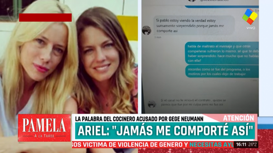 Ariel Rodríguez Palacios se defendió de la acusación de Gege Neumann y su marido: Jamás me comporté así