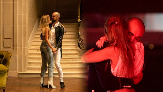 El primer mensaje de amor de Abel Pintos a su novia Mora Calabrese