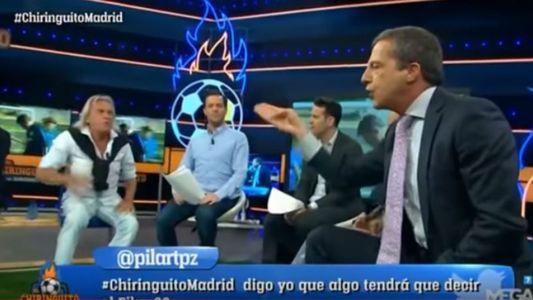 El Loco Gatti casi termina a las piñas en televisión