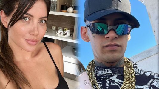 Wanda Nara y L-Gante nuevamente coqueteando frente a todos: Me quedé
