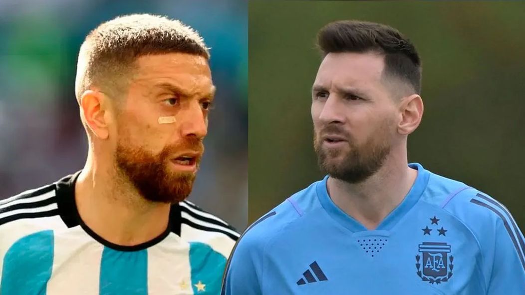 ¿Abrazo forzado? Las inéditas imágenes de Messi y el Papu Gómez en el Mundial que se viralizaron