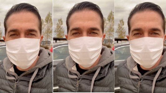 Le arrojaron una piedra al auto de Rodolfo Barili mientras circulaba por la autopista