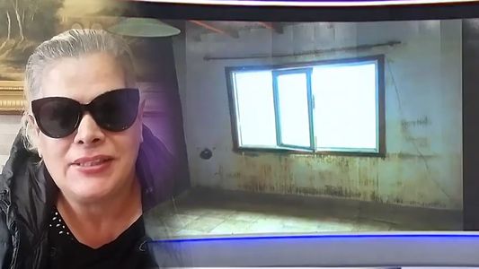 El drama de Lía Crucet: le destruyeron su casa