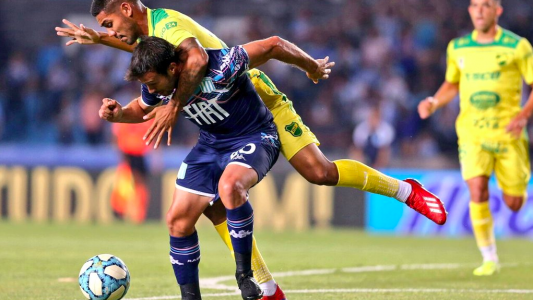 Superliga: Racing y Defensa y Justicia empataron 1-1 en la despedida de Coudet del Cilindro