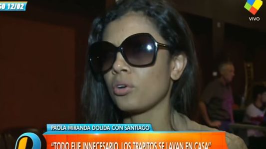 Paola Miranda: No voy a permitir que Santiago Bal me falte el respeto