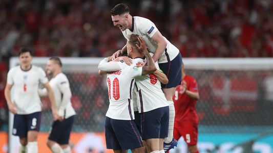 Eurocopa: Inglaterra venció a Dinamarca con polémica y es finalista