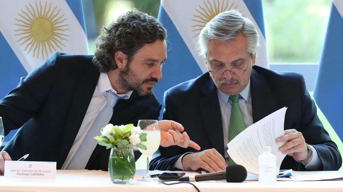 Santiago Cafiero respaldó a Alberto Fernández: "El presidente es el imprescindible, todos los demás son prescindentes" (Foto: Presidencia de la NAción).