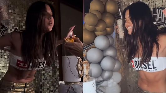 El tremendo blooper de Jujuy Jiménez: el motivo por el cual destrozó su torta de cumpleaños
