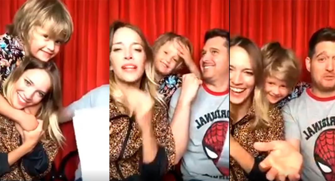 Luisana Lopilato y Michael Bublé mostraron a Noah por primera vez después de su recuperación