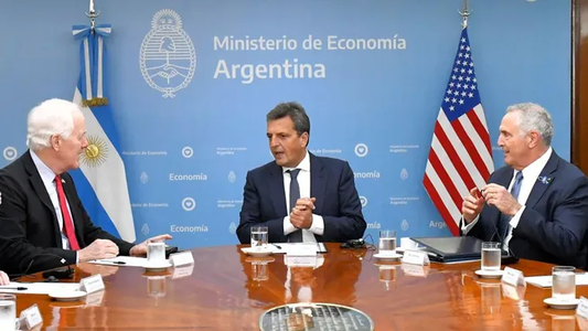 Sergio Massa se reunió con senadores de Estados Unidos y dialogaron sobre ampliar la cooperación económica