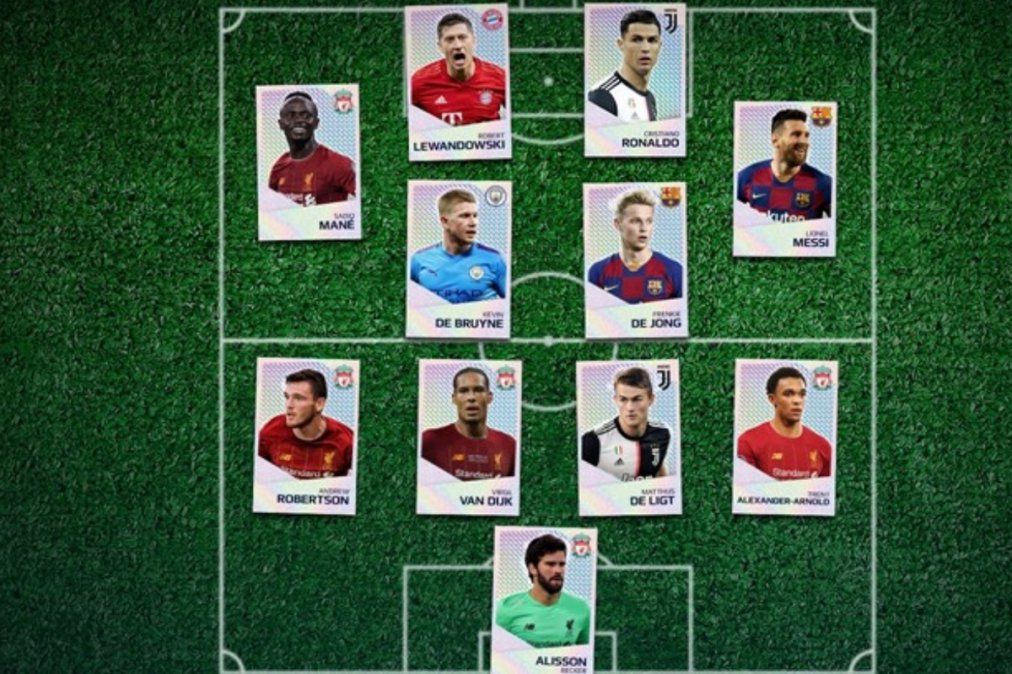 UEFA anunció el equipo ideal de 2019 y en el once, obviamente, está Messi