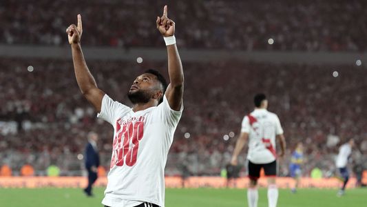 ¡River se quedó con el Superclásico! Con un gol de Borja de penal, el Millonario venció a Boca