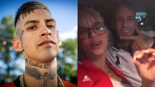 El video de L-Gante con su supuesta nueva novia tras su separación de Wanda Nara