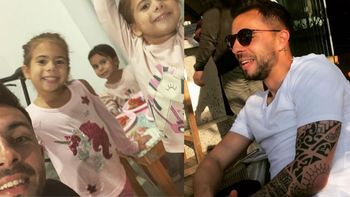 Matías Defederico al volver a ver a sus tres hijas: Jamás van a vencer nuestros sentimientos