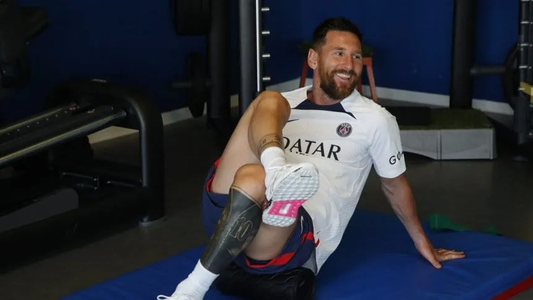 Lionel Messi cortó sus vacaciones y comenzó la pretemporada con el PSG