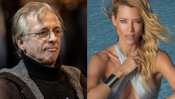 Gerardo Romano, en modo piropeador, con Nicole Neumann