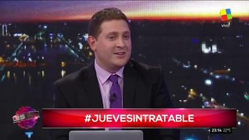 Emoción en el último programa de Jonatan Viale en Intratables