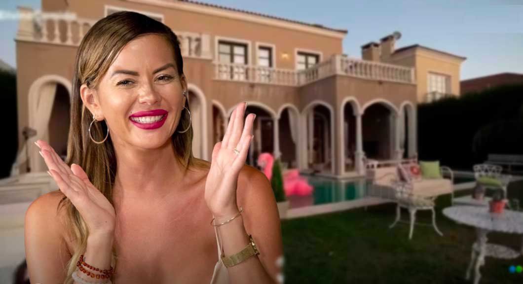 La furia en Twitter de Karina Jelinek por los cuestionamientos a la lujosa mansión donde vive