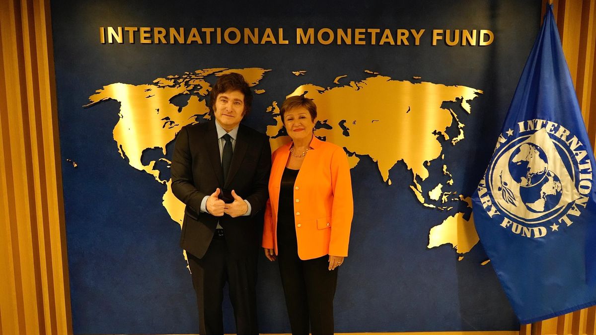 Javier Milei se reunió con Kristalina Georgieva.